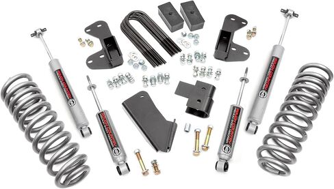 Rough Country 2.5" Suspension Lift Kit w/N3 Shocks for 1980-1996 Bronco - 42530 in Saudi Arabia