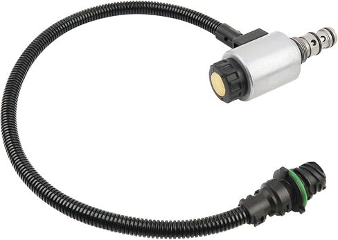 Solenoid Valve Compatible with Volvo Wheel Loader L90E, L110E, L180E, L120E, L150E, L180E, L220E, G930, G940, G946, G960 Replaces 15066984 11144019 11705493, Solenoid Connector Valve Coil in Saudi Arabia