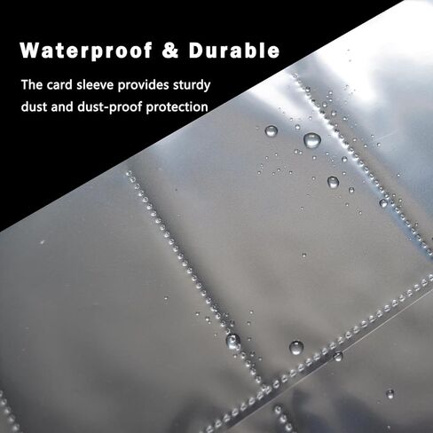 Seashell 900 Pockets Trading Card Binder Sleeves, 9-Pocket Double-Sided Card Sheets for 3 Ring Binder, Clear Card Page Protectors for Game Cards, Sports Cards, Coupons, Business Cards, 50 Pack in Saudi Arabia