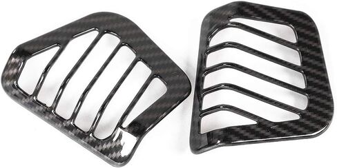 JeCar لـ JL Dash غطاء فتحة التهوية الجانبية ملحقات داخلية لسيارة 2018-2023 Jeep Wrangler JL JLU & Unlimited، لـ 2020-2023 Gladiator JT (فضي) in Saudi Arabia