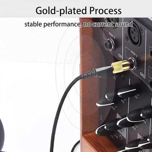 3.5mm to 1/4 Adapter and 1/4" to 1/8" Female Jack Audio Adapter 1/4 to 3.5mm Stereo Audio Adapter Jack Plug for Headphone （4pack） in Saudi Arabia