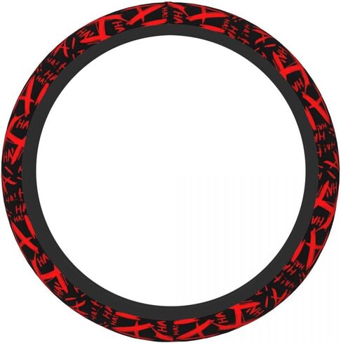 Thickened Cartoon Funny Anime Pattern Steering Wheel Cover for Women Men, Anime Car Accessories Decor, Universal 15 Inch Anti-Slip Neoprene Auto Steering Wheel Covers Protector (Style 3) in Saudi Arabia