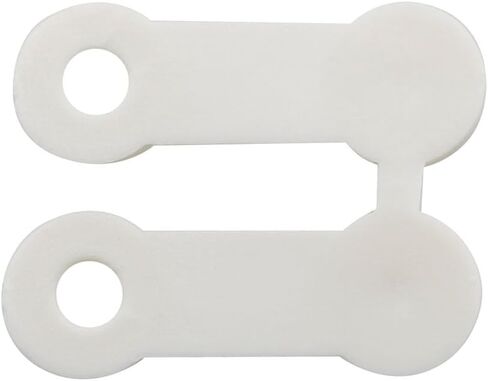JCBIZ 4PCS Knitting Machine Accessory Flower Clip Hitch Plastic Snap Clip Fits Most of The Knitting Machines in The Market Through-Hole Pattern Smooth Running of The Machine When Secured White in Saudi Arabia