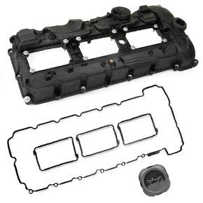 Valve Cover with Gaskets Compatible with 2019-2021 BMW M2 2015-2018 BMW M3 2015-2020 BMW M4 OE 11127846359 11-12-7-846-359