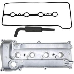 Engine 2AZ-FE Parts Aluminum Valve Covers Compatible with Toyota Camry Highlander Harrier Rav4 Previa Alphard Rukus Matrix Mark Scion tC xB 2000-2015 2.4L Replace 1120128014 1120128033