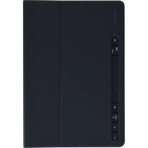 SAMSUNG Galaxy Tab S8 and Tab S7 Book Cover Keyboard Slim, Tablet Screen Protector, Lightweight, Mobile Workstation, US Version, Mystic Black