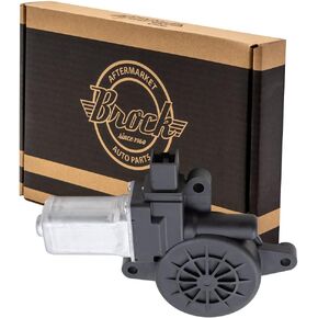 Brock Replacement Passengers Front Power Window Lift Regulator Motor Compatible with 10-13 MAZDA3 CX-5 D01G-58-58XB