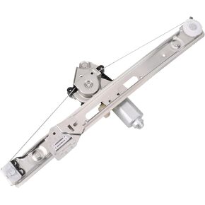 Rear Left Driver Side Power Window Regulator with Motor Compatible with 1999-2005 BMW E46 323i 325i 325xi 328i 330i 330xi Replace OE 741-480
