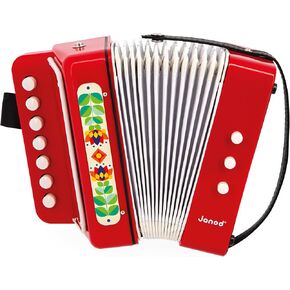 Janod Gioia - Children's Accordian with Clasp - Ages 3-5 Years - J07654
