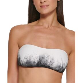 Calvin Klein Womens Printed Lined Bikini Swim top