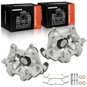 A-Premium Disc Brake Caliper Assembly with Bracket Compatible with Ford Edge 2015-2022, Escape 2017-2019, Fusion 2013-2020 2.0L & Lincoln MKZ 2013-2020, MKX, MKC, Nautilus - Rear Driver and Passenger