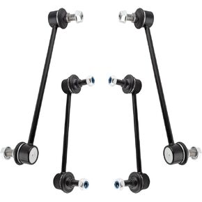BOXI 4pcs Front and Rear Sway Bar Links Fit for Hyundai Elantra 2007 2008 2009 2010 / for Hyundai Elantra 2011 2012 (2.0L Models ONLY) | K750032 K750102