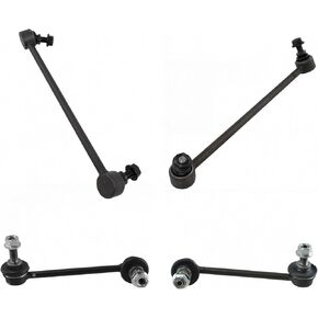 TRQ Front & Rear Sway Bar Stabilizer Link Set Compatible with 2015-2019 Acura TLX 2013-2017 Honda Accord