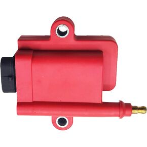 SMART IGNITION COIL IGN1A 3008M0077471 SET OF 1 COMPATIBLE WITH Mercury EFI Optimax 75-300 ALSO FOR ALL Vehicles Using Aftermarket Management Systems Replaces MSD 556-112 OEM Fit DFC1019-8