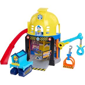 Just Play Disney Junior Pupstruction Pup HQ 12-Piece Lights, Music, Phrases, and Sounds Playset, Exclusive Maya Figurine Included, Kids Toys for Ages 3 Up