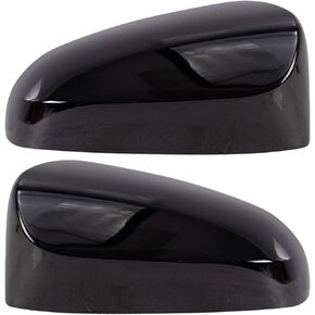 TRQ Mirror Cap Set Compatible with 2012-2017 Toyota Camry