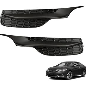 2-Pack Fog Light Cover Left and Right Side Replacement for 2016-2017 Accord
