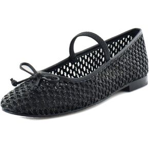 Dolce Vita Women's Carin Raffia Ballet Flat