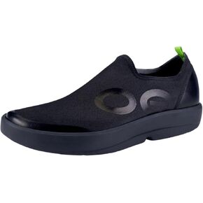 OOFOS OOmg eeZee Low Recovery Shoe, Black - Men’s Size 12