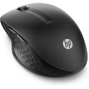 HP 430 Multi-Device Wireless Mouse - Black - Bluetooth 5.2 & 2.4GHz Wireless USB Receiver, up to 4000 DPI Blue Sensor, Customizable Buttons, 2-Year Battery, PC, Laptop, Mac, Chromebook (3B4Q2AA#ABL)