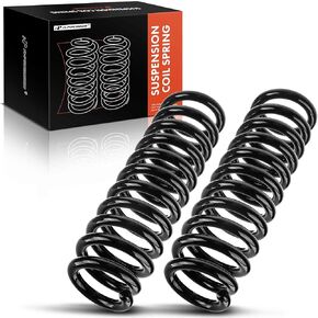 A-Premium 2Pcs Front Left and Right Suspension Coil Spring Set Compatible with Toyota Tacoma 1995-2004 2.7L 3.4L, Driver and Passenger Side