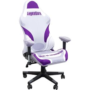 Gaming Chair Covers,Stretchable Computer Chair Cover,Ergonomic Office Chair Cover,for Anti Cat Scratch Protection of Computer Gamer Chair Slipcovers,Racing Chair Covers (Only Covers,Wine Red)