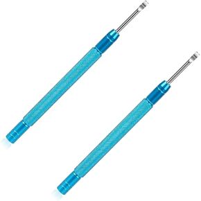 2 Packs Blue Watch Hand Remover Tools, Multifunction Puller Watch Tool, Professional Watchmaker Repair Tools, Watch Hand Remover Setting Tool for Watch Hands Repair Replace Watch Accessories