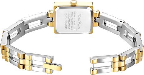Diaofendi Small Gold Watches for Women Vintage Ladies Quartz Wrist Watches Stainless Steel Band Womens Gold Watch Luxury Bracelet Tools Included in Saudi Arabia
