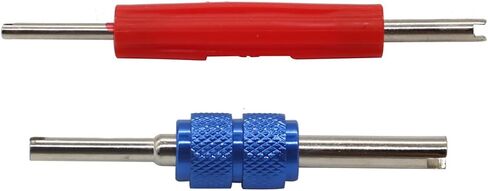 102PCS Car R134A/R12 A/C Schrader Valve Core Remover Tool Kit 1/4" 5/16" in Saudi Arabia