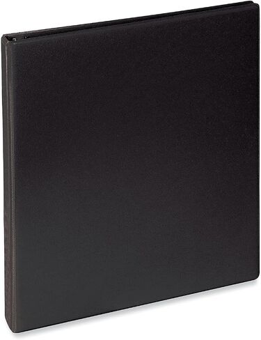 Universal 20703 Deluxe Round Ring View Binder, 1/2-Inch Cap, 8.5 x 11, Light Blue in Saudi Arabia