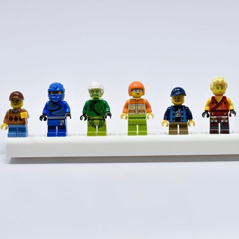 Collectibles Display Fridge Magnet Compatible with Lego Minifigures | Display Figurines on Fridge or Metal Surfaces | Made in USA (Small) in Saudi Arabia