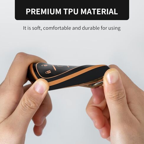 OFFCURVE for Chevy Car Key Fob Cover Case Full Car Key Shell Car Accessories Remote Key Protector Compatible with Chevrolet Equinox Malibu Camaro Traverse 5-Button Smart Key, Pink/Pattern Random in Kuwait