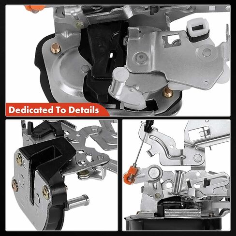مشغل مزلاج قفل الباب A-Premium متوافق مع سيارات تويوتا - سيكويا 2001-2007 - جانب السائق الأيسر الخلفي، استبدال # 690600C010 in Saudi Arabia