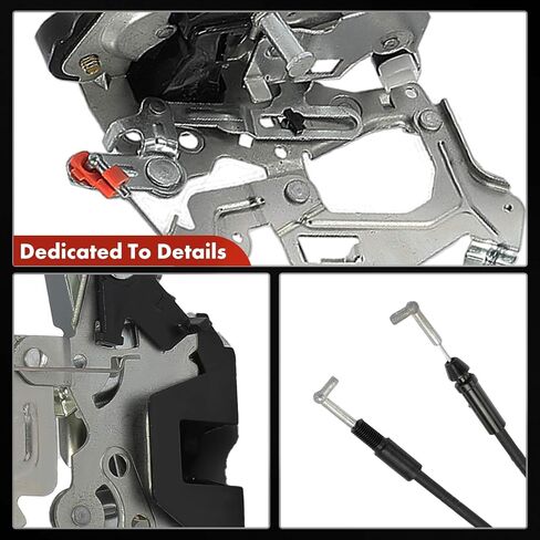 A-Premium Door Lock Latch Actuator Compatible with Toyota Vehicles - Sequoia 2001-2007 - Rear Left Driver Side, Replace# 690600C010 in Saudi Arabia