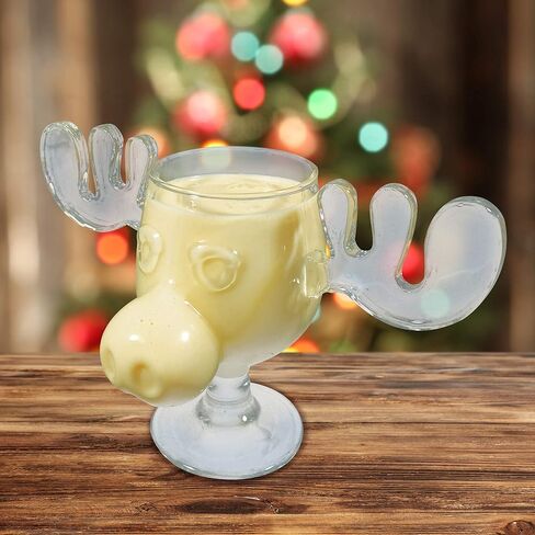 كوب ICUP National Lampoon's Christmas Vacation Griswold Moose، شفاف، 8 أونصة in Kuwait