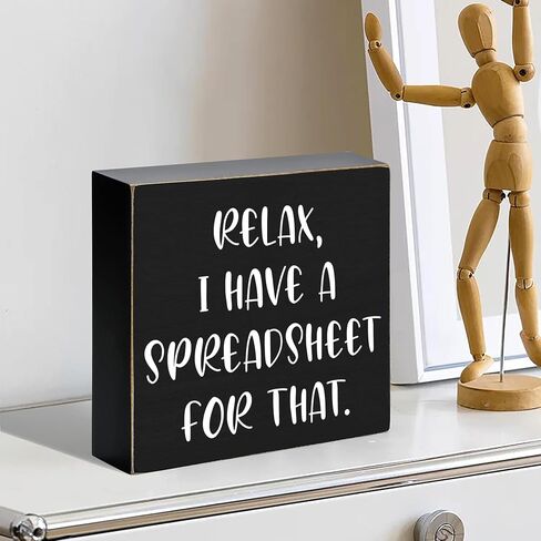 DOFAFALA Team Definition Black Wooden Box Sign Decoration Rustic Team Quote Wooden Box Sign Block Plaque for Wall Tabletop Desk Home Office Decoration Colleague Gift in Saudi Arabia