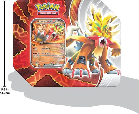 Pokemon TCG: Paradox Destinies Tin - Gouging Fire EX in Saudi Arabia