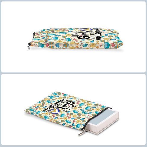 Cute Volleyball Book Lovers Gifts Book Sleeve Volleyball Gifts for Teen Girls Women Book Pouch Book Protector with Front Pocket Volleyball Stuff Birthday Christmas Book Accessories Book Club Gifts in Saudi Arabia