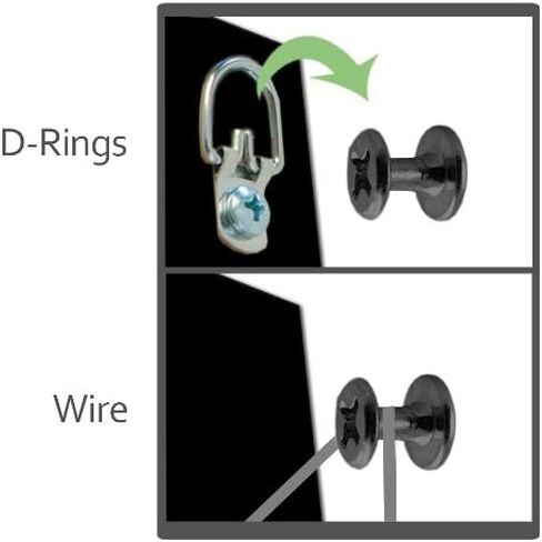 شماعات مخلب الدب ذات الرأس المزدوج من Hangman - خطافات متعددة الأغراض: 50 عبوة in Kuwait