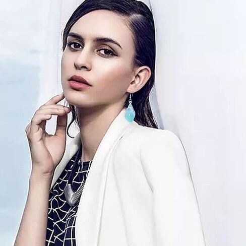Bohemian Hawaii Seashell Earrings Resin Seashell Drop Dangle Earrings for Women in Saudi Arabia