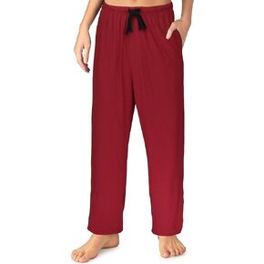 Sleepwear Womens Jersey Knit Pajama Pants, Long Pj Bottoms