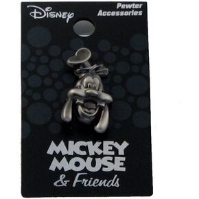 Disney Goofy Head Pewter Lapel Pin