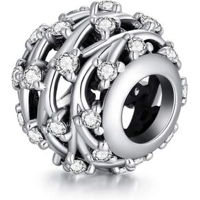PEIMKO Dreamcatcher Charm Bead for Women Steling Silver Spirtual Dream Catcher Charm Bead Fit for Snake Chain Bracelets in Kuwait