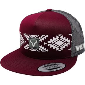 Western Lifestyle Rodeo Inspired Patch Adjustable Snapback Hat