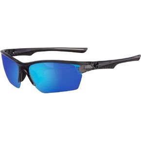 Spiderwire Classic SPW009 Polarized Fishing Sunglasses, Matte Black/Smoke