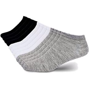 I&S Women's 12 Pack Low Cut No Show Athletic Socks - Women's Socks Size 9-11 (Set of 12 pairs)