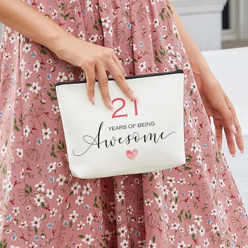 15th Birthday Gifts for Teen Girls Happy Birthday Makeup Bag Inspirational Gifts for 15 Year Old Girl Gifts for Birthday Decorations 15th Birthday Ideas for Girls Her Daughter Niece Being Awesome in Saudi Arabia