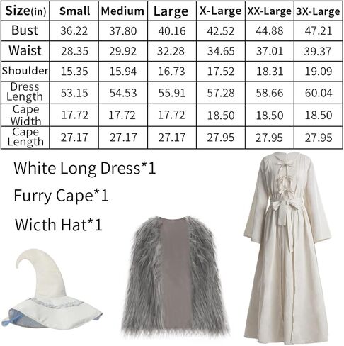 LSYYSKB Elden Ring Witch Cosplay Costume, Witch Renna Costumes Halloween Ranni Renaissance Dress Set with Witch Hat Cape in Kuwait