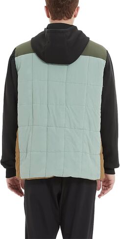 MADHERO Mens Hybird Jacket Patchwork Lightweight Hooded Insulated Sweatshirt Zip Up in Kuwait