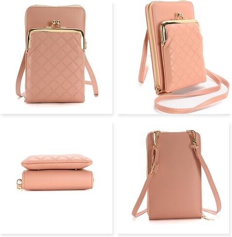 Women Small Crossbody Phone Purse Cell Phone Bag Wallet with Credit Card Slots in Kuwait